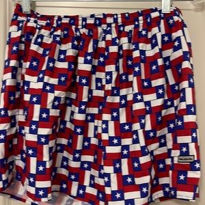 Texas flag running shorts